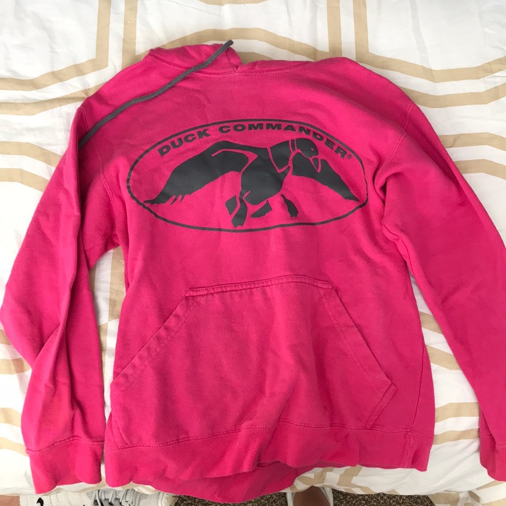 Pink Duck Commander Hoodie